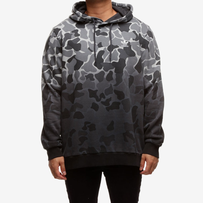 Adidas Camouflage Dip-Dyed Hoodie Multi-Coloured