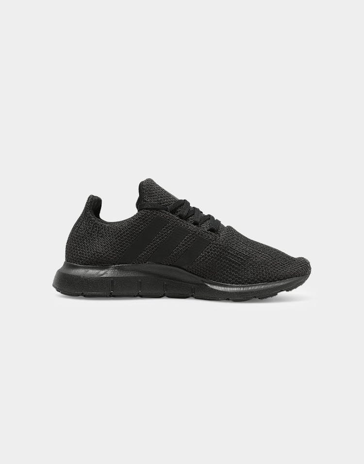 Adidas Kids Swift Run J Black/Black/Black