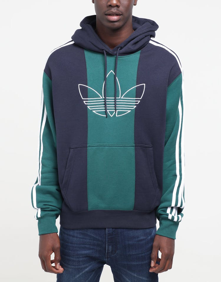 Adidas Off Court Trefoil Hoodie Ink