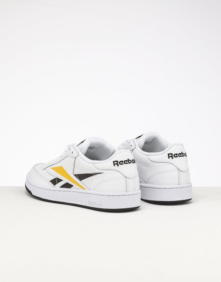 Reebok Club C Vector White/Black/Yellow