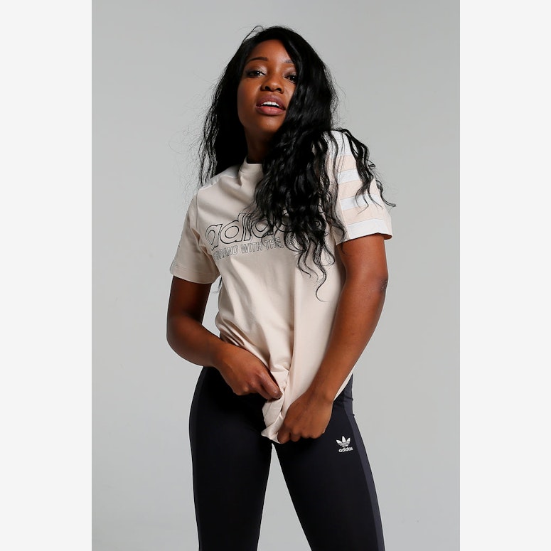 Adidas Originals Women's T-Shirt SS Linen