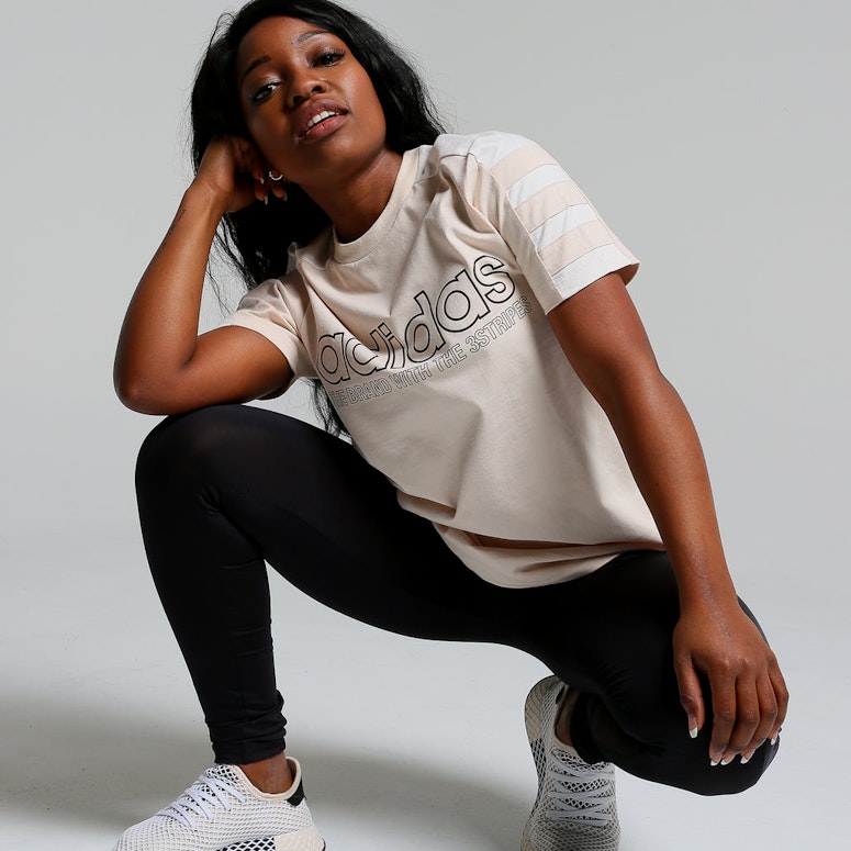 Adidas Originals Women's T-Shirt SS Linen