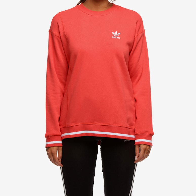 Adidas Women's Active Icons Sweatshirt Orange