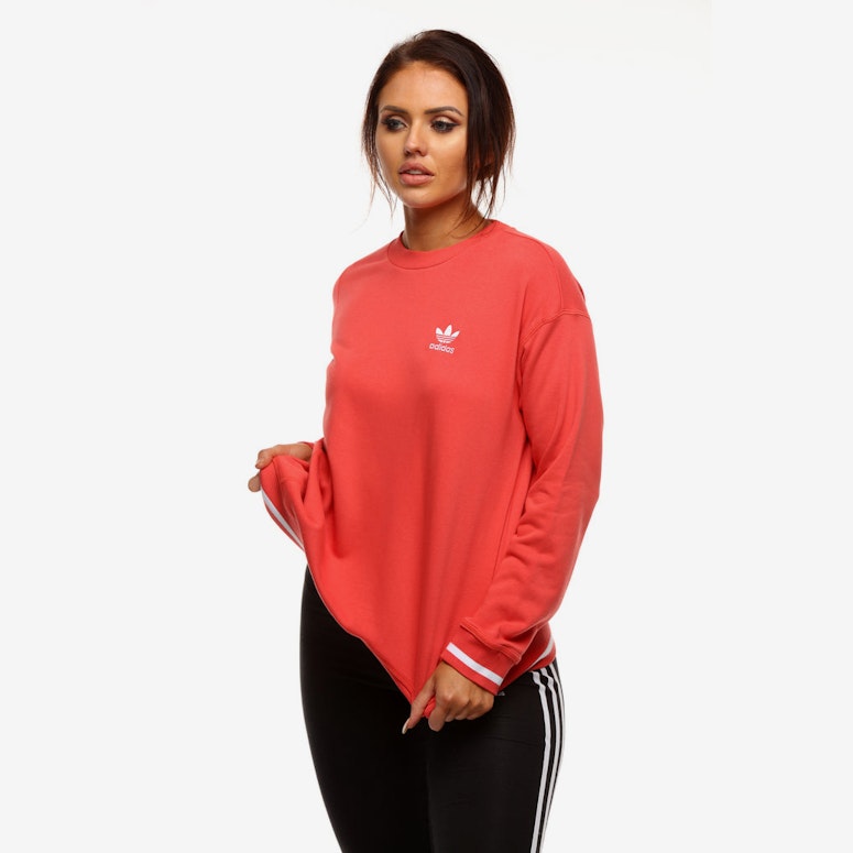Adidas Women's Active Icons Sweatshirt Orange