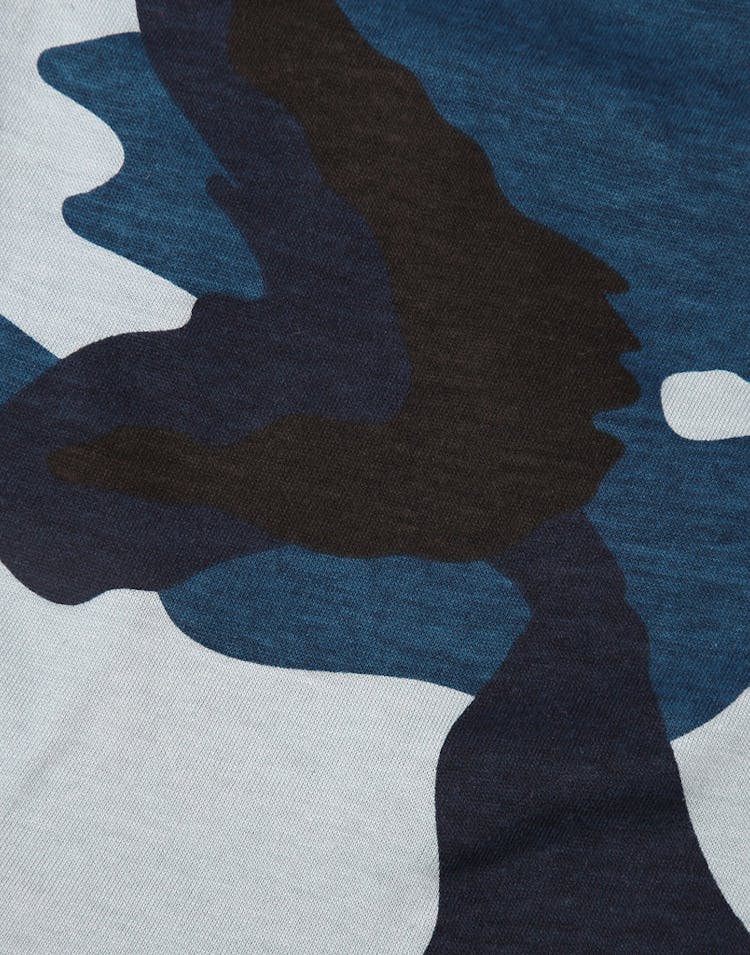 Adidas Kids Camo Tee Multi-Col/White
