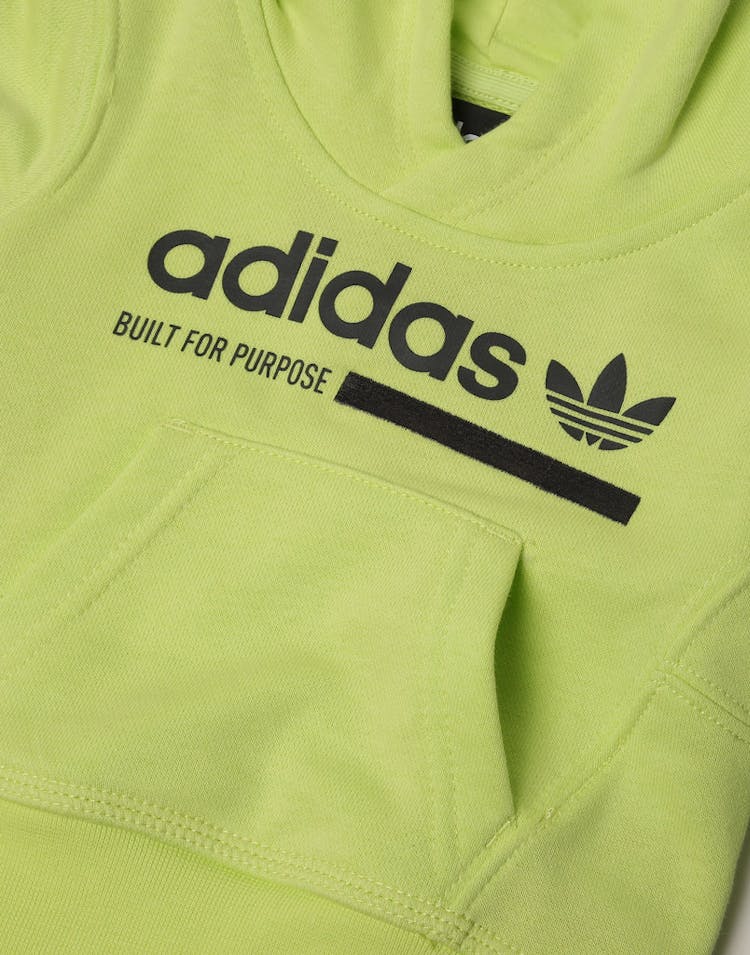 Adidas Kids Kaval Hood Set Lime/Black