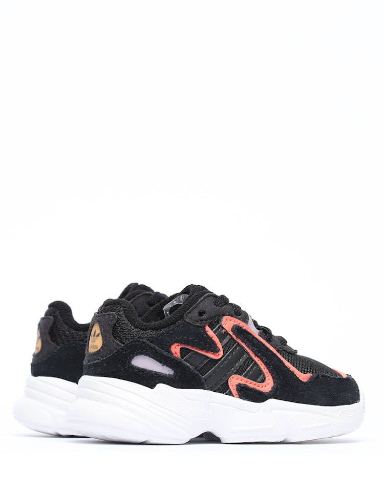 Adidas Toddler Yung-96 Chasm EL I Black/White/Orange