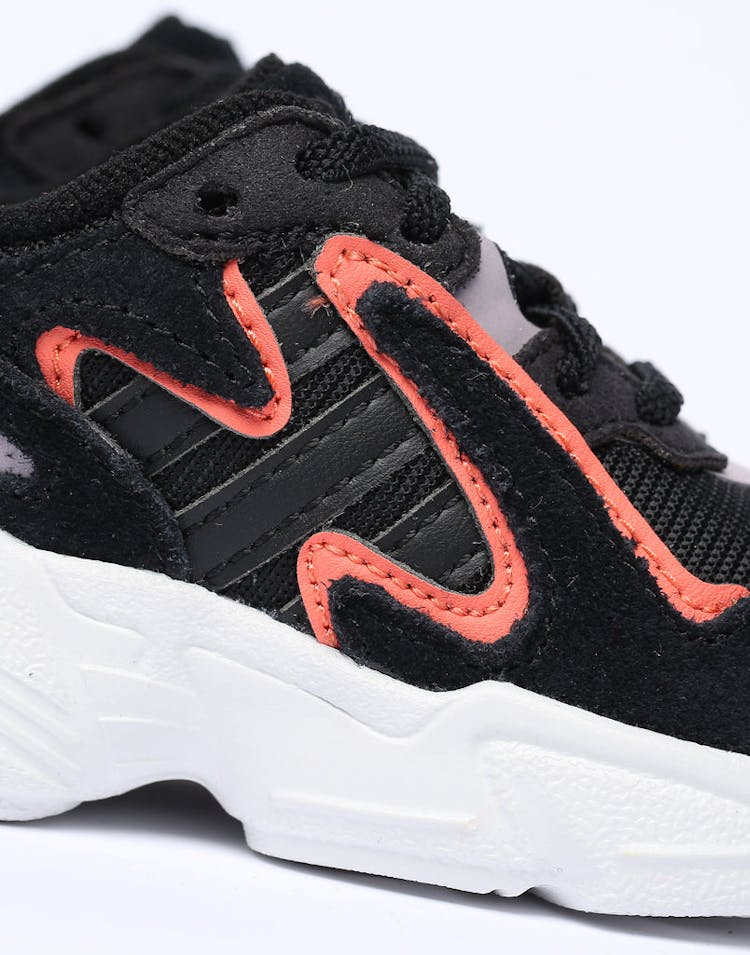 Adidas Toddler Yung-96 Chasm EL I Black/White/Orange