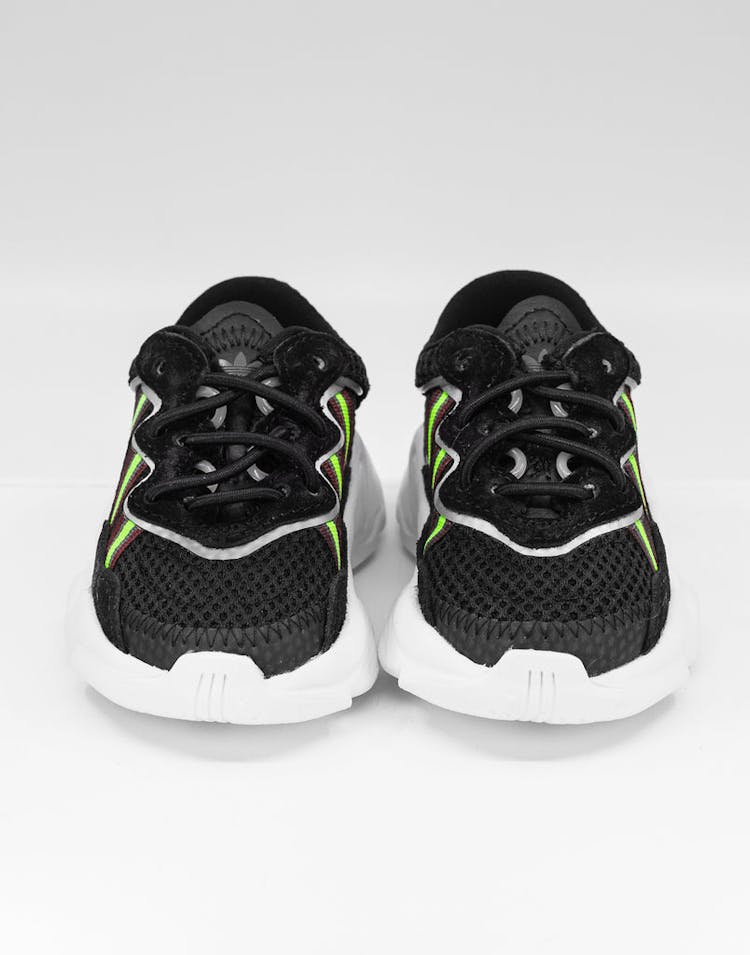Adidas Kids Ozweego EL I Black/Green/Onix