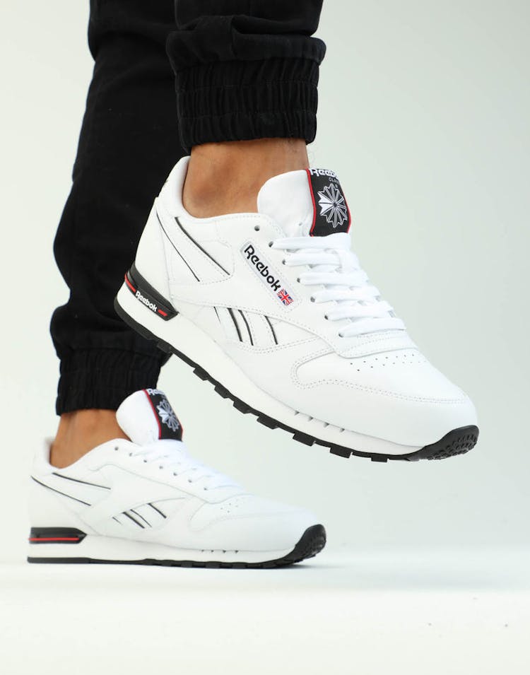 Reebok Classic Leather MU White/Black/Red