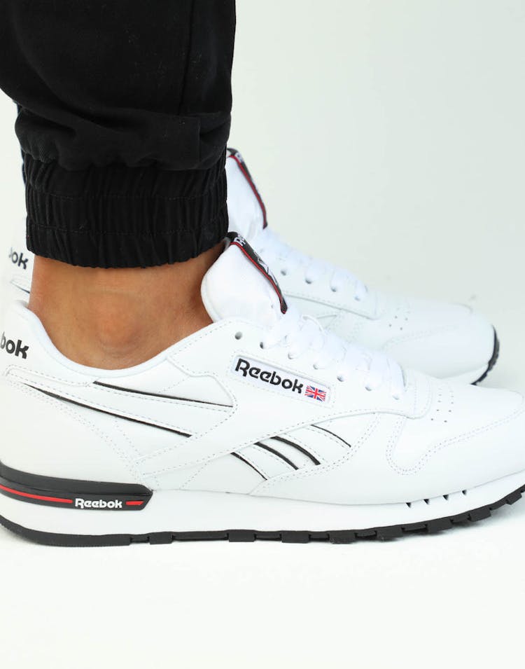 Reebok Classic Leather MU White/Black/Red