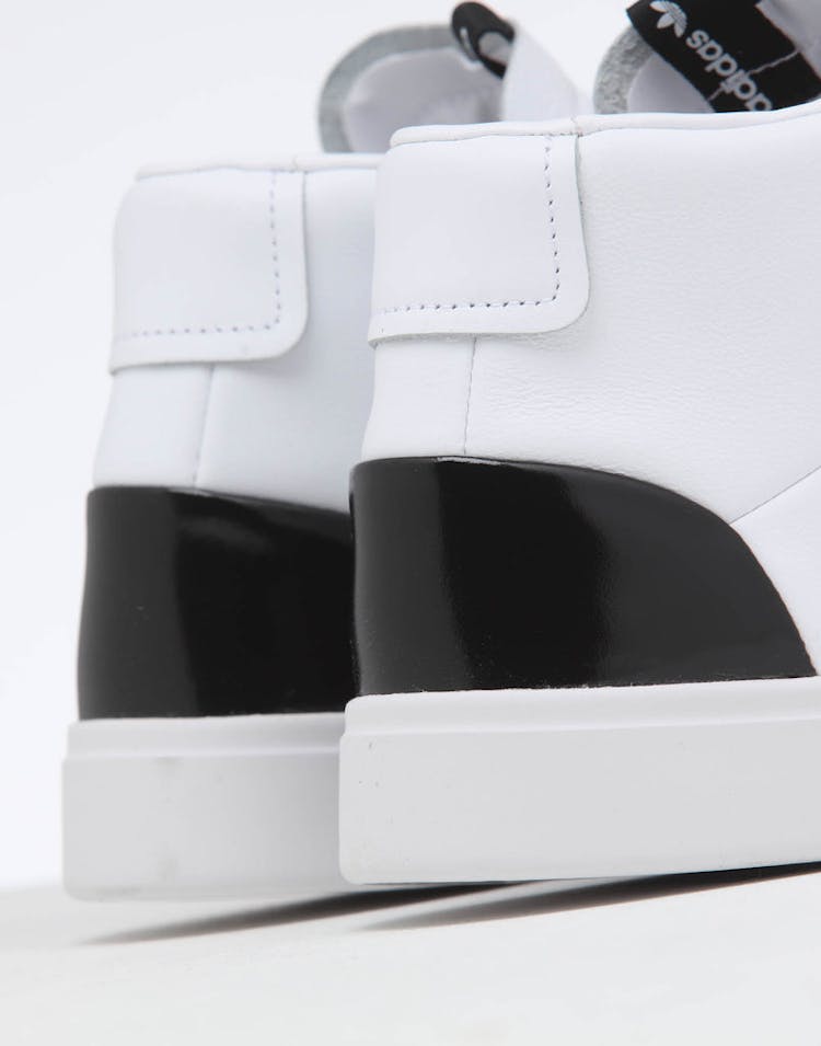 Adidas Women's Sleek Mid White/White/Black