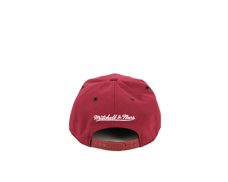 Mitchell & Ness Cavaliers B&w Arch Snapback Burgundy