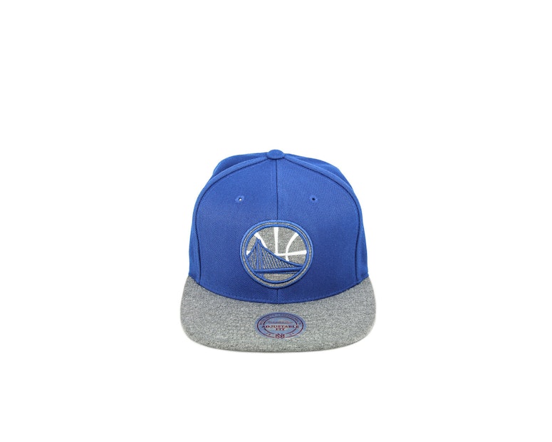 Mitchell & Ness Warriors Melangle Infill Snapback Royal/grey