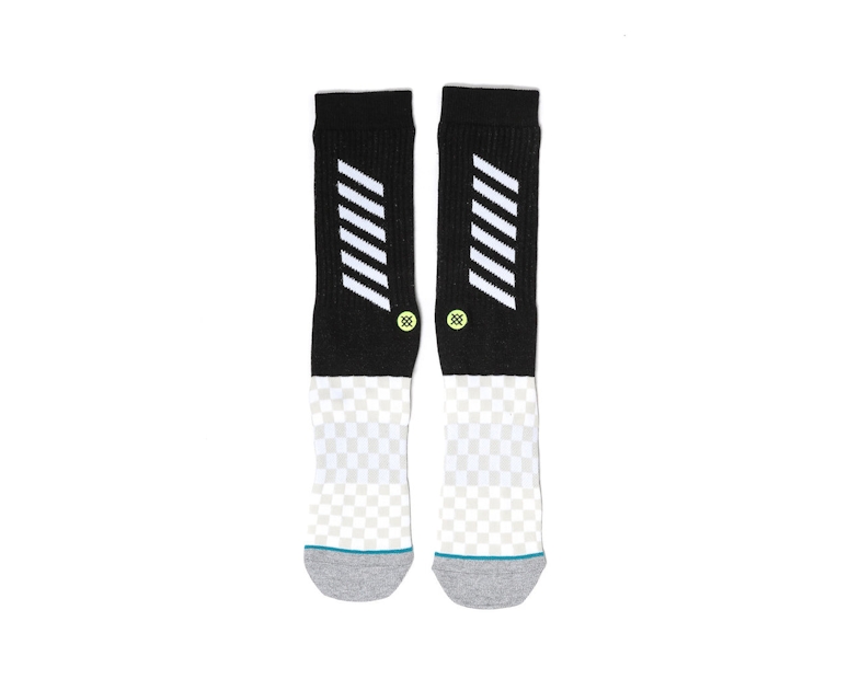 Stance Transparent Sock Black/white