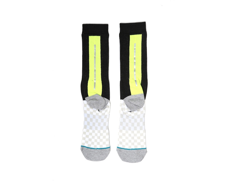 Stance Transparent Sock Black/white
