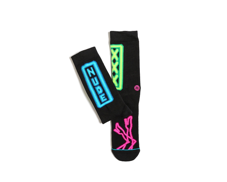 Peepshow Sock Black