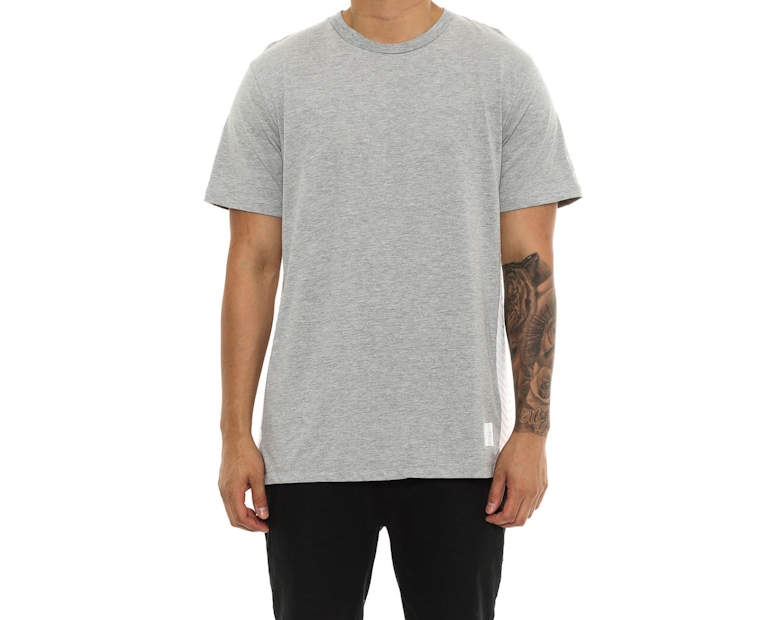 King Apparel Interlock Tee Grey/white