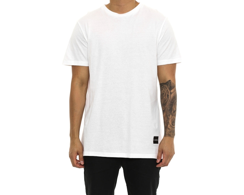 Interlock Tee White