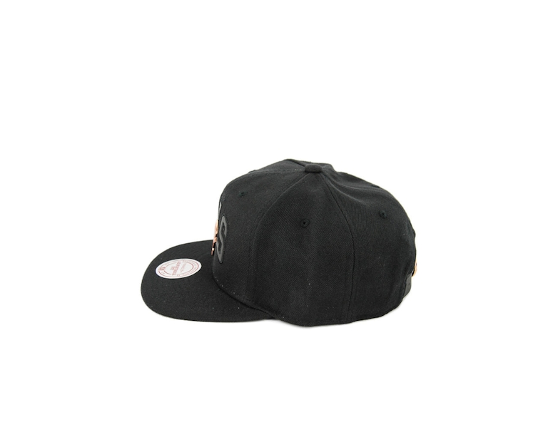 Mitchell & Ness Bulls Gold Arch Logo ST Black