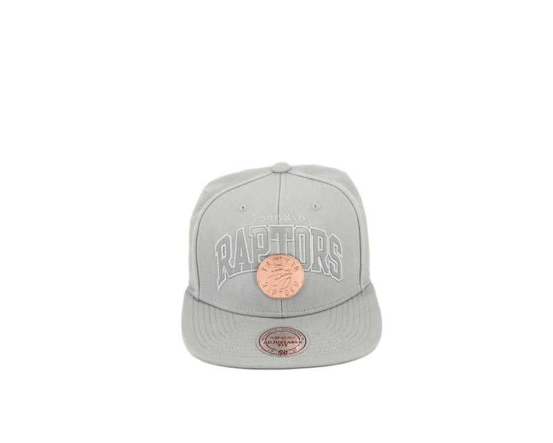 Mitchell & Ness Raptors Gold Arch Logo ST Grey
