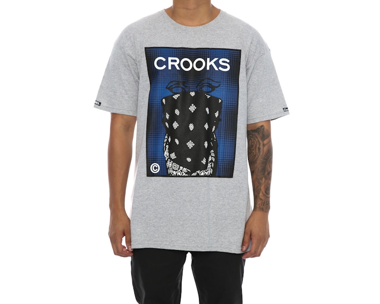Crooks & Castles Crookset Tee Grey