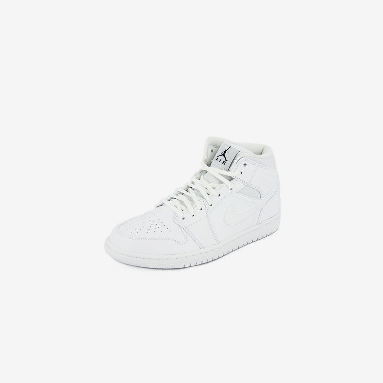 Jordan Air Jordan 1 Mid White/white