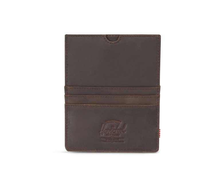 Herschel Bag CO Eugene Leather Passport Wallet Nubuck