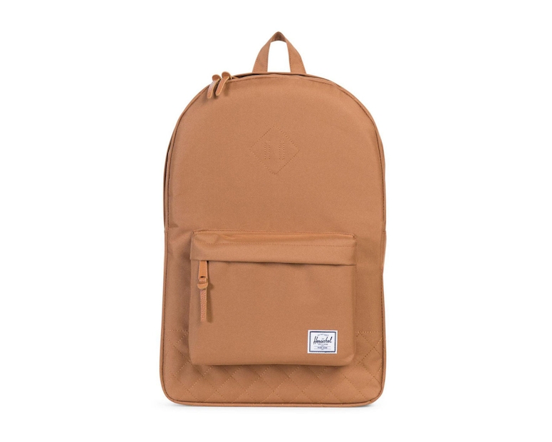 Herschel Bag CO Heritage Quilted Backpack Caramel