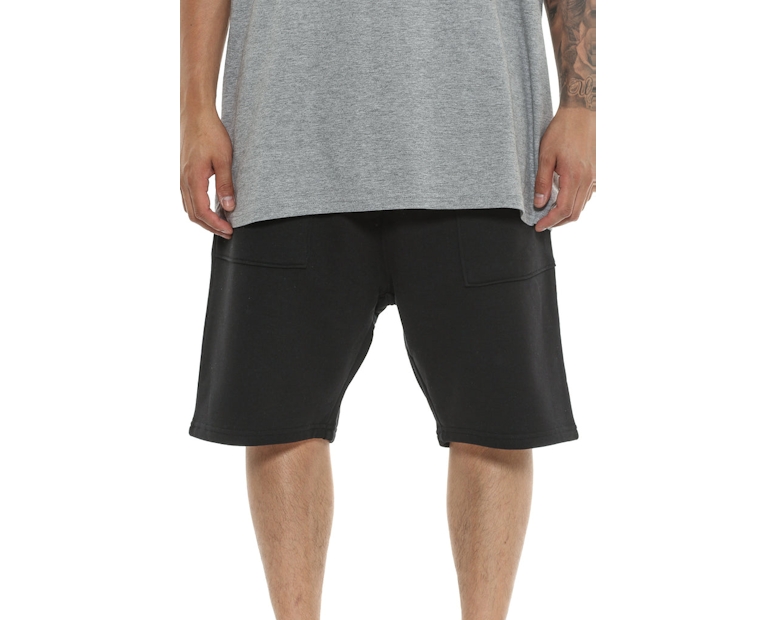 Saint Morta Dropcrotch Short Black
