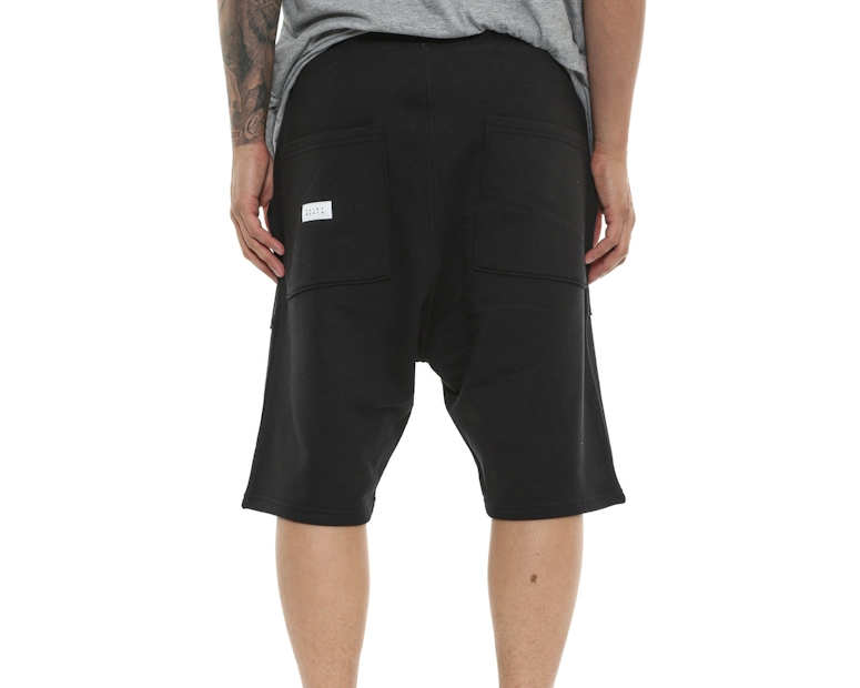 Saint Morta Dropcrotch Short Black