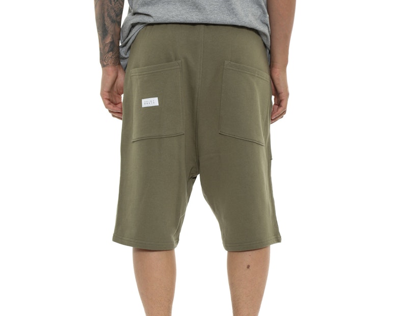 Saint Morta Dropcrotch Short Pale Green