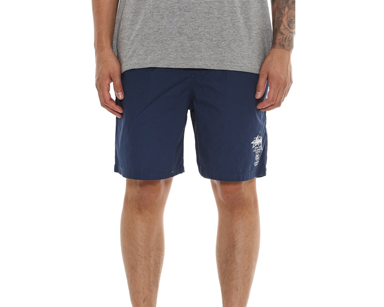 Stussy Basic Beach Short Blue