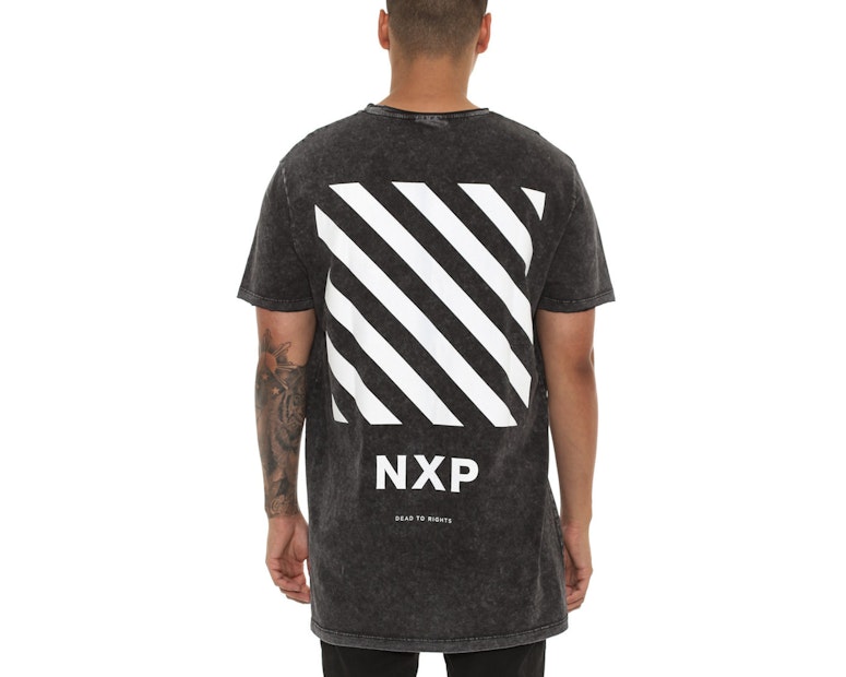 Nena and Pasadena the Fight Tall Tee Acid Black
