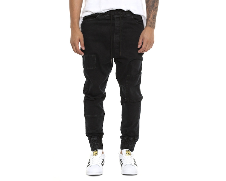 Patched Faker Jean Black