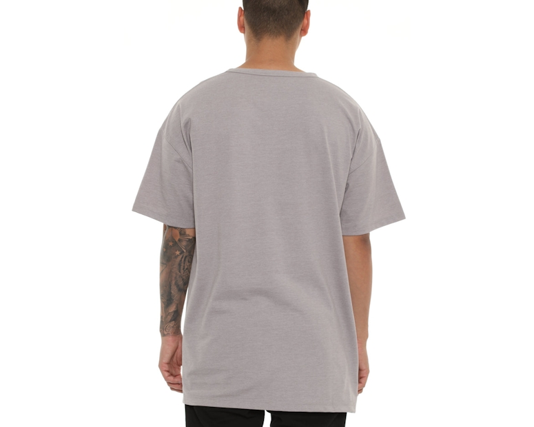 Well Made Tyson Box Tee Grey Heather