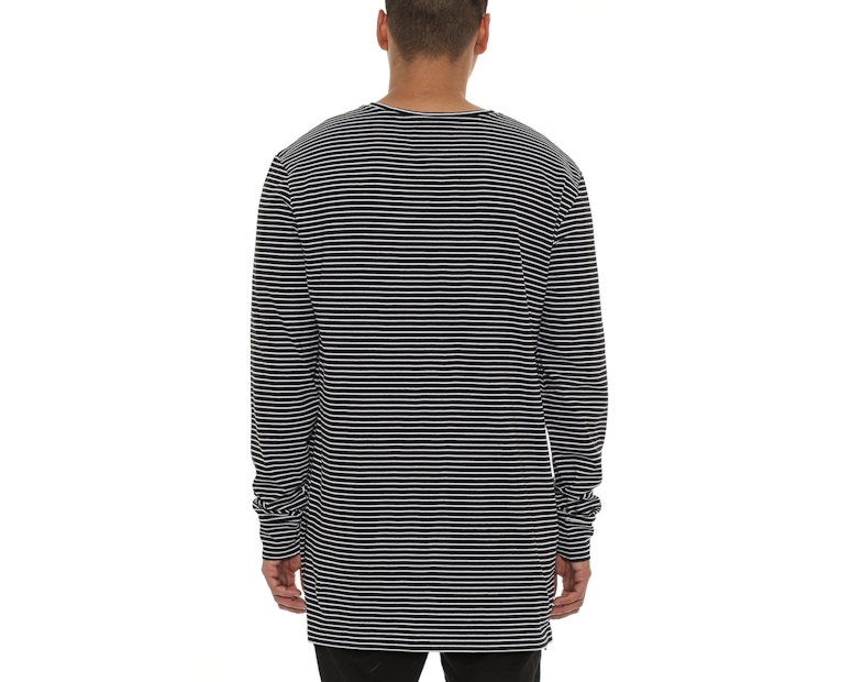 Carre Napoleon 2 Long Sleeve Tee Black/white