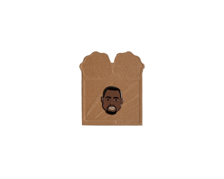 Goat Crew Yeezy Mini Head Pin Multi-coloured