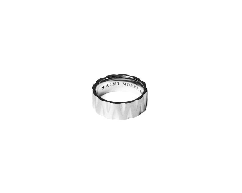 Saint Morta Slasher Ring Silver