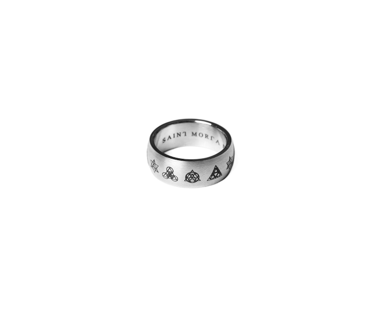 Saint Morta Alchemist Ring Silver