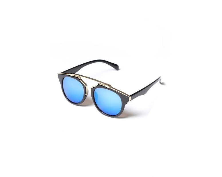 Yhf Los Angeles Blanco Sunglasses Black/blue