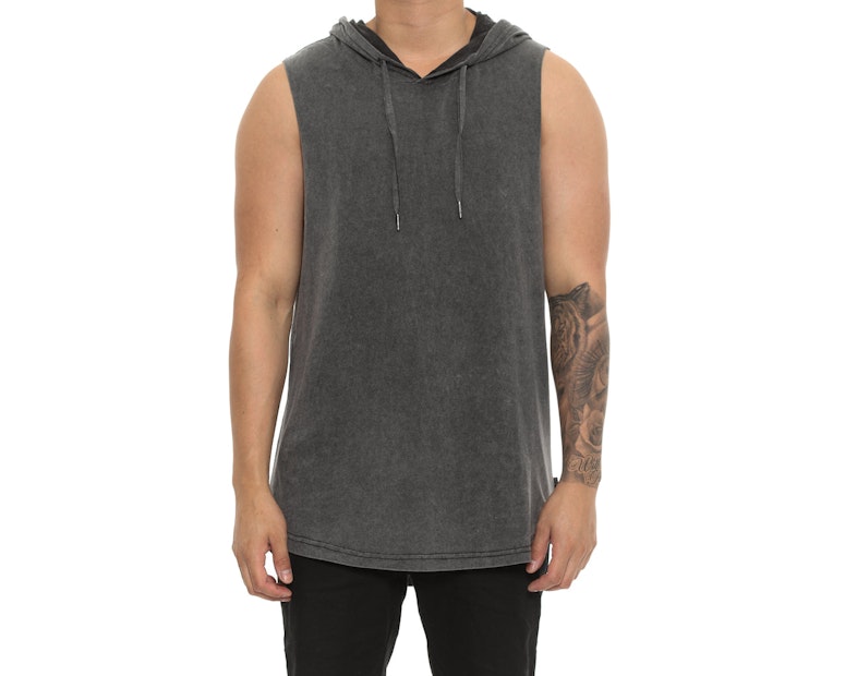 Silent Theory Acid Muscle Hood Charcoal