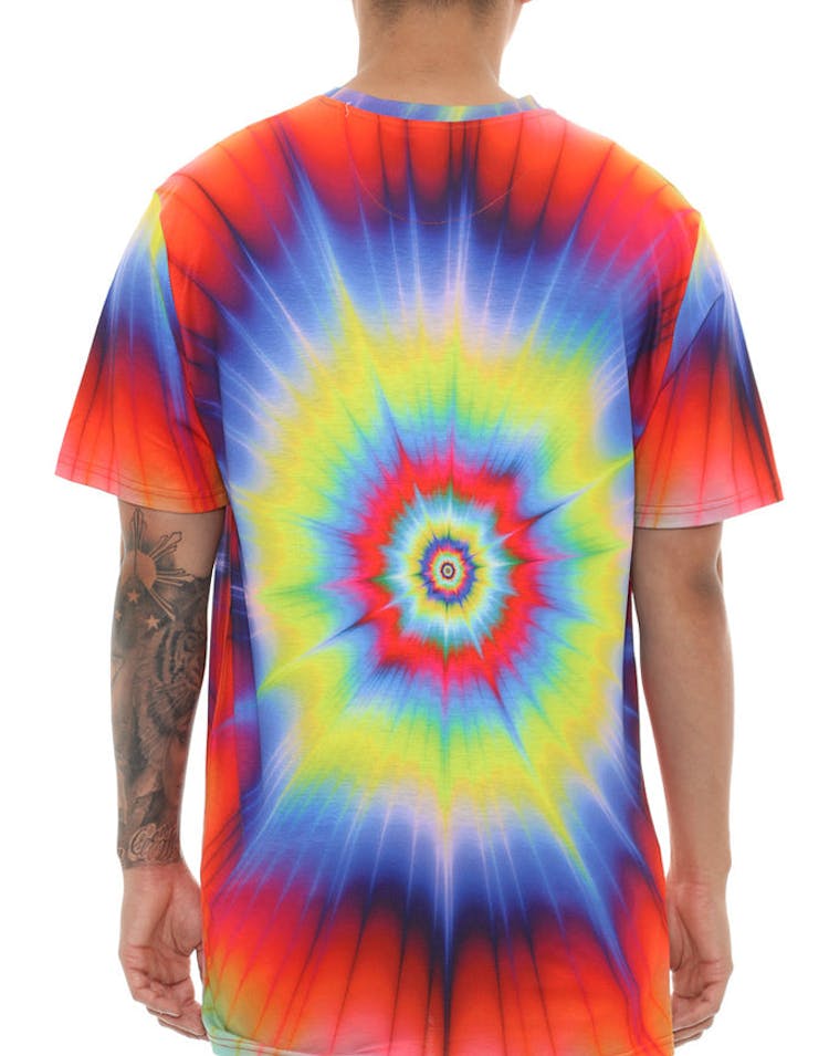 Black Pyramid Cotton Candy Tee Blue