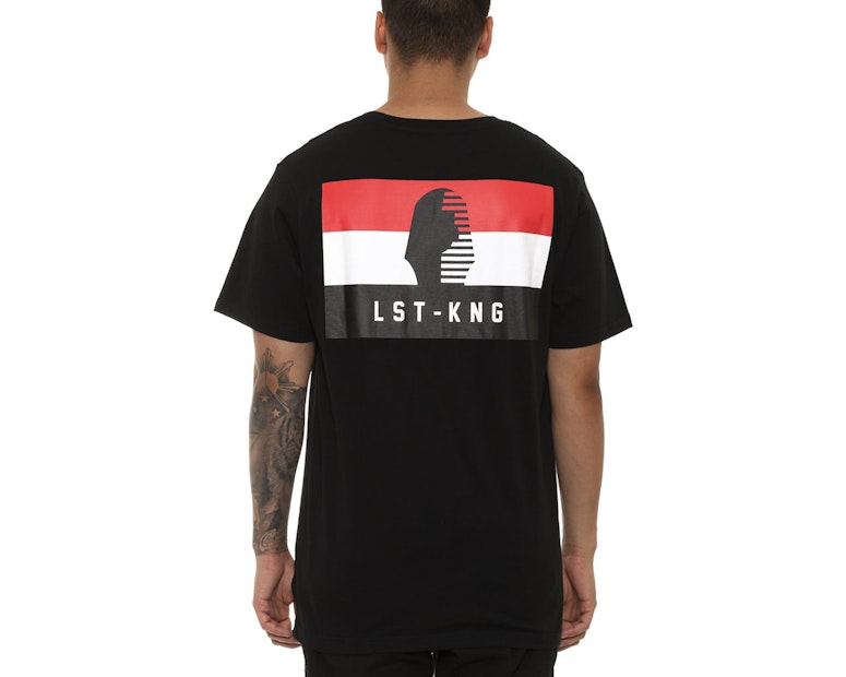 Last Kings Egypt Flag Tee Black