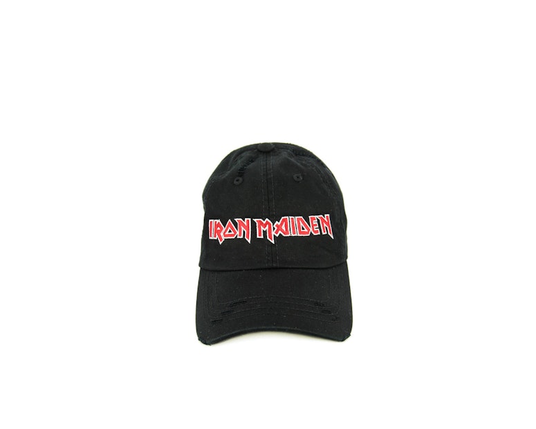 Global Merchandising Iron Maiden Logo Strapback Black