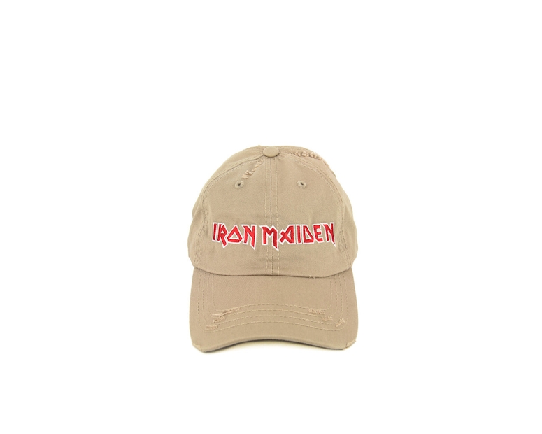 Probity Merch Iron Maiden Logo Strapback Khaki