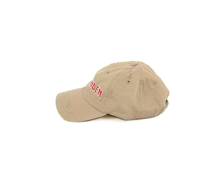 Probity Merch Iron Maiden Logo Strapback Khaki