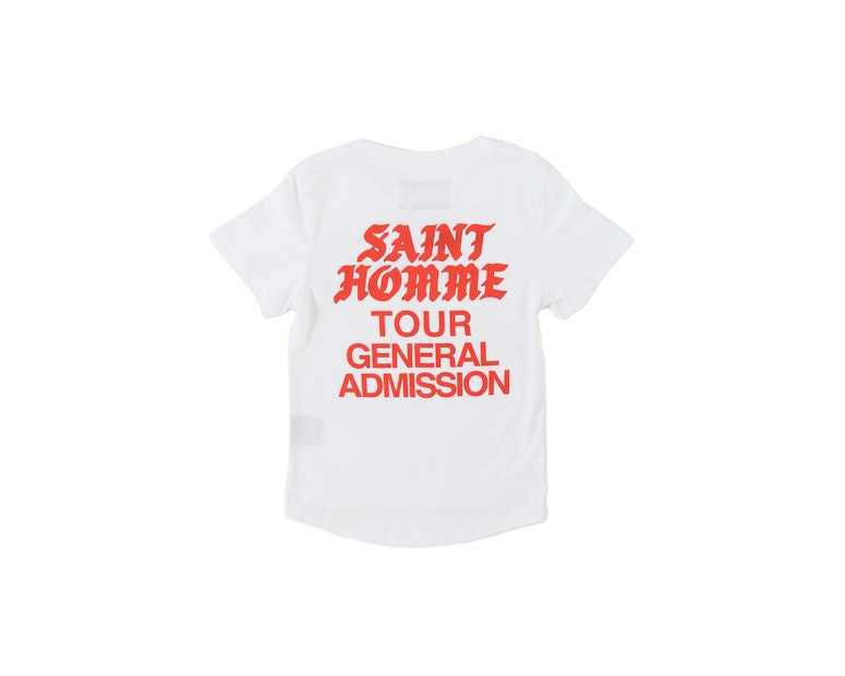 Lil Homme Saint Homme Short Sleeve Tee White