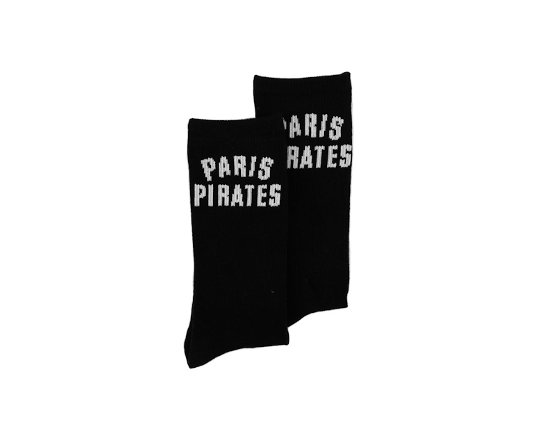 Carré Paris Pirates Crew Sock Black