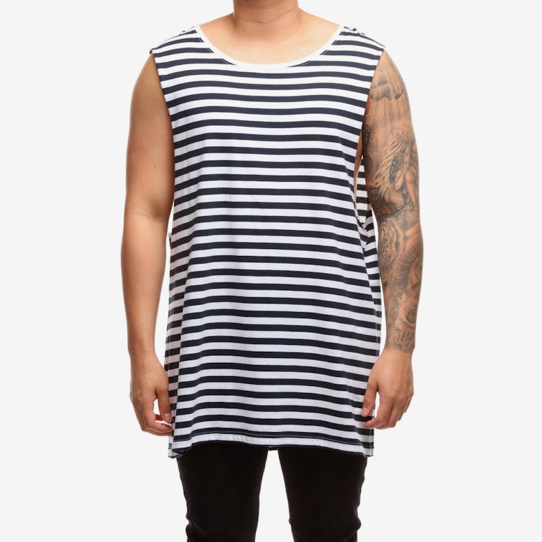 AS Colour Barnard Tank Navy/White